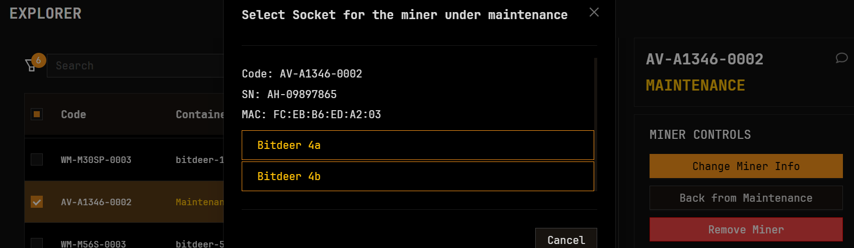 Back from Maintenance Final