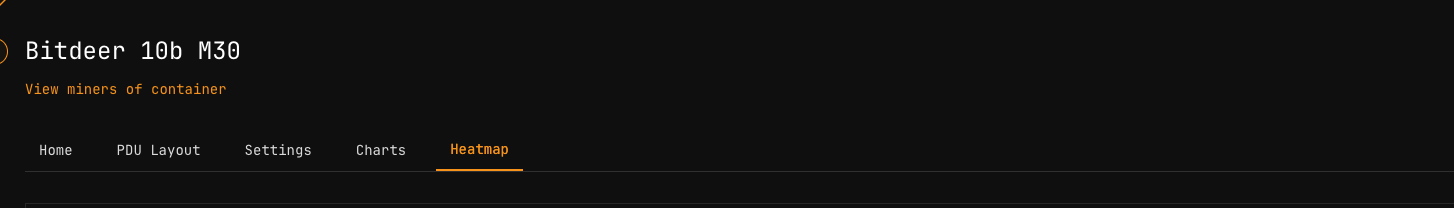 Heatmap Tab